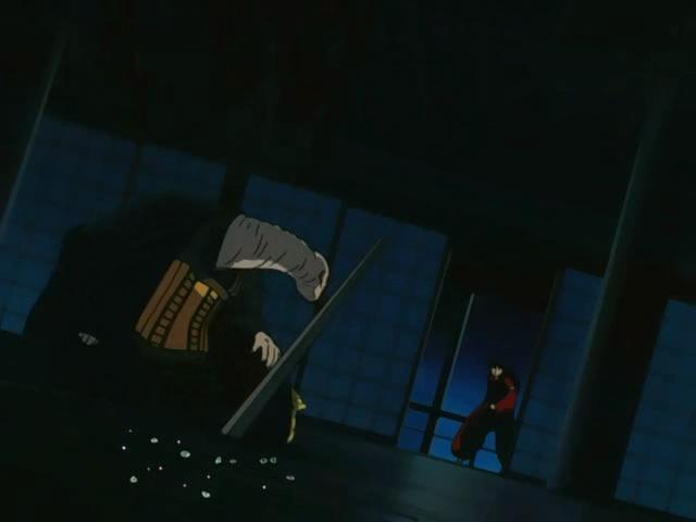 Otaku Gallery  / Anime e Manga / Inu-Yasha / Screen Shots / Episodi / 013 - L`enigma della luna nuova! Inuyasha dai capelli neri! / 141.jpg